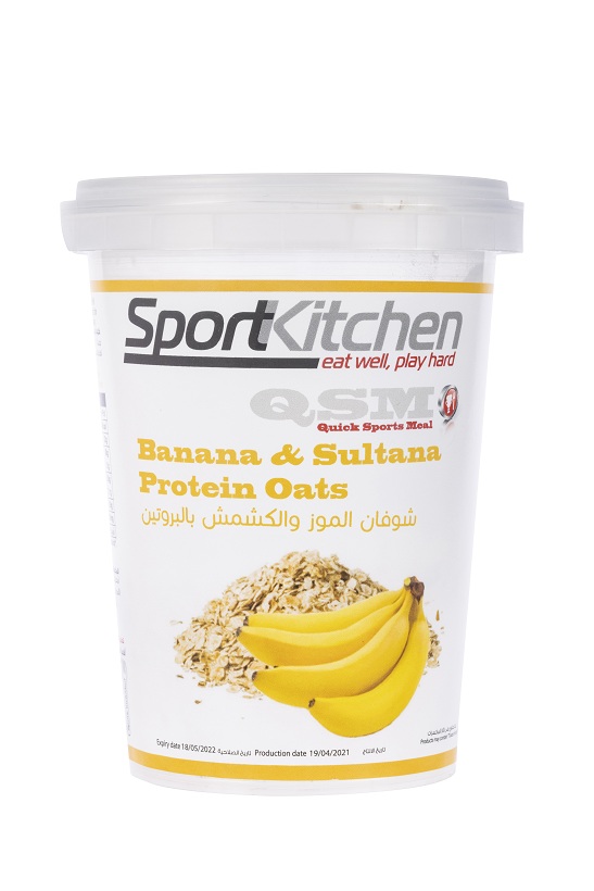 Banana &amp; Sultana Protein Oats - 87g