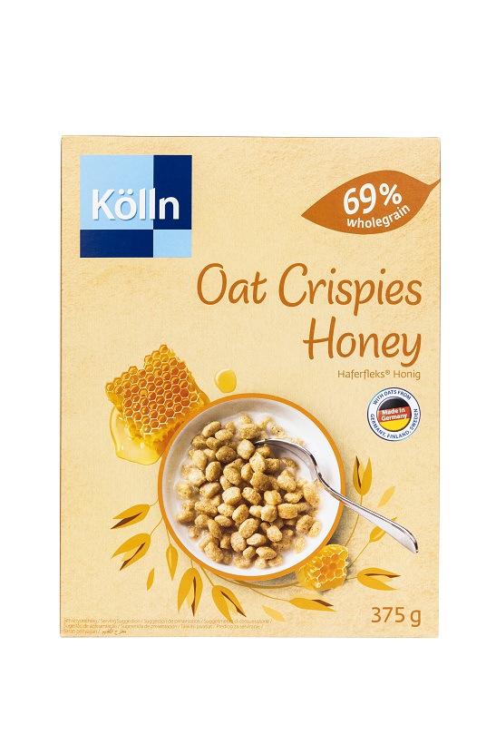 Oat Crispies Honey - 375
