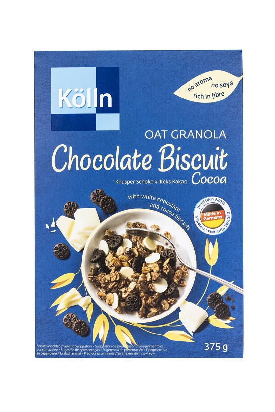 Kölln Oat Granola Chocolate Biscuits Cocoa 375g