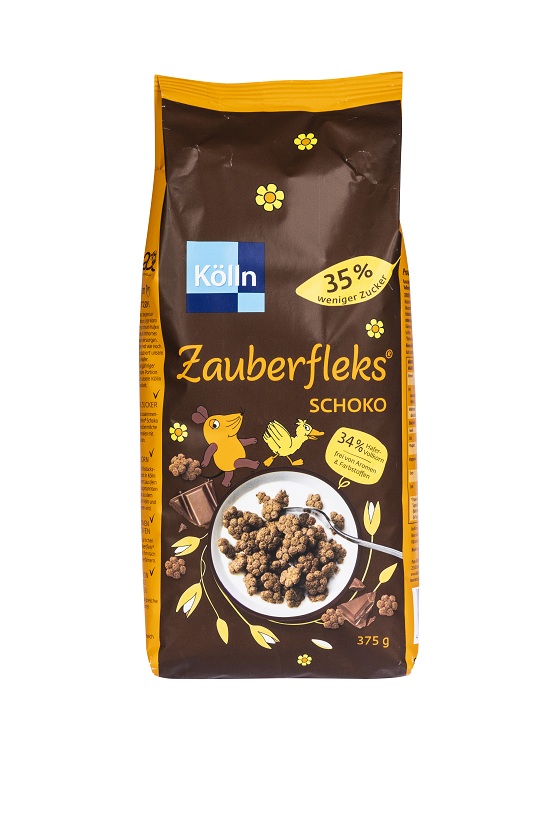 The magic oat mixture with chocolate
