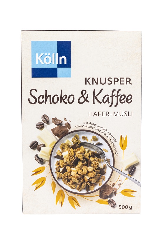 muesli knusp-chocolate-kaffee 500g