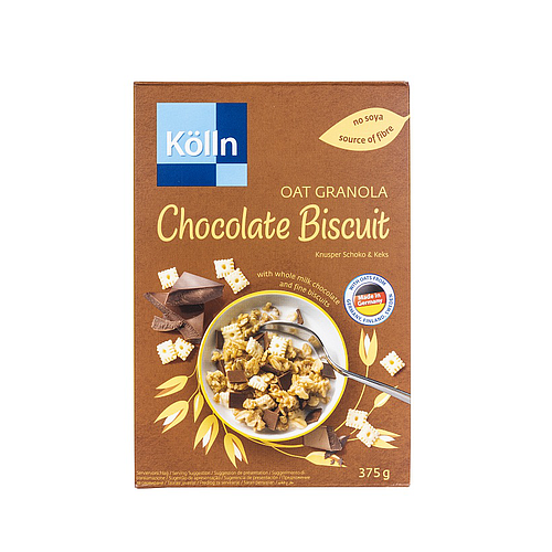 Kolln Muesli Crunchy Chocolate Biscuit & Oats  - 375g