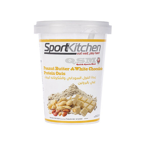 peanutbutter & White chocolate protein oats - 70g