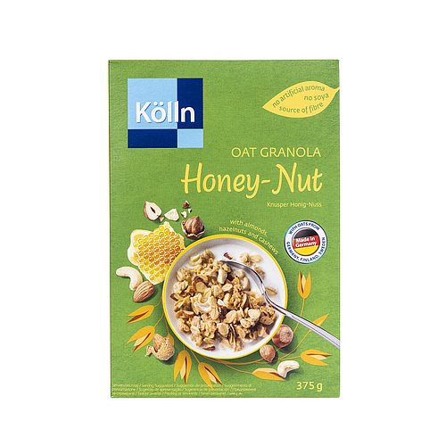 Kolln Muesli Crunchy Honey-nut & Oats  - 375g