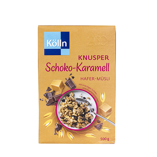 muesli knusp-chocolate-Caramel 500g