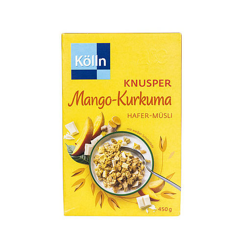 muesli knusp-mango-kurkums 450g